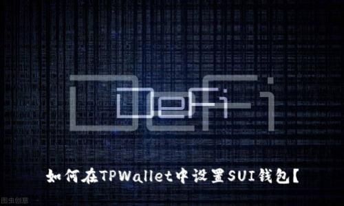 如何在TPWallet中设置SUI钱包？