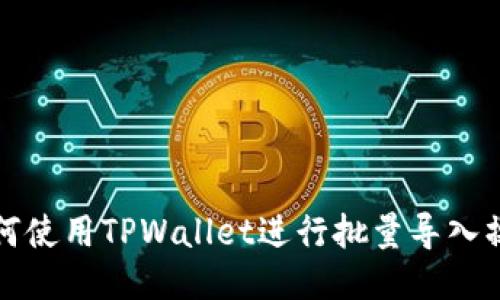 如何使用TPWallet进行批量导入操作