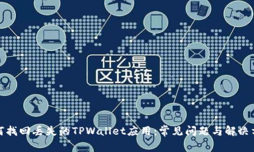 如何找回丢失的TPWallet应用：常见问题与解决方案